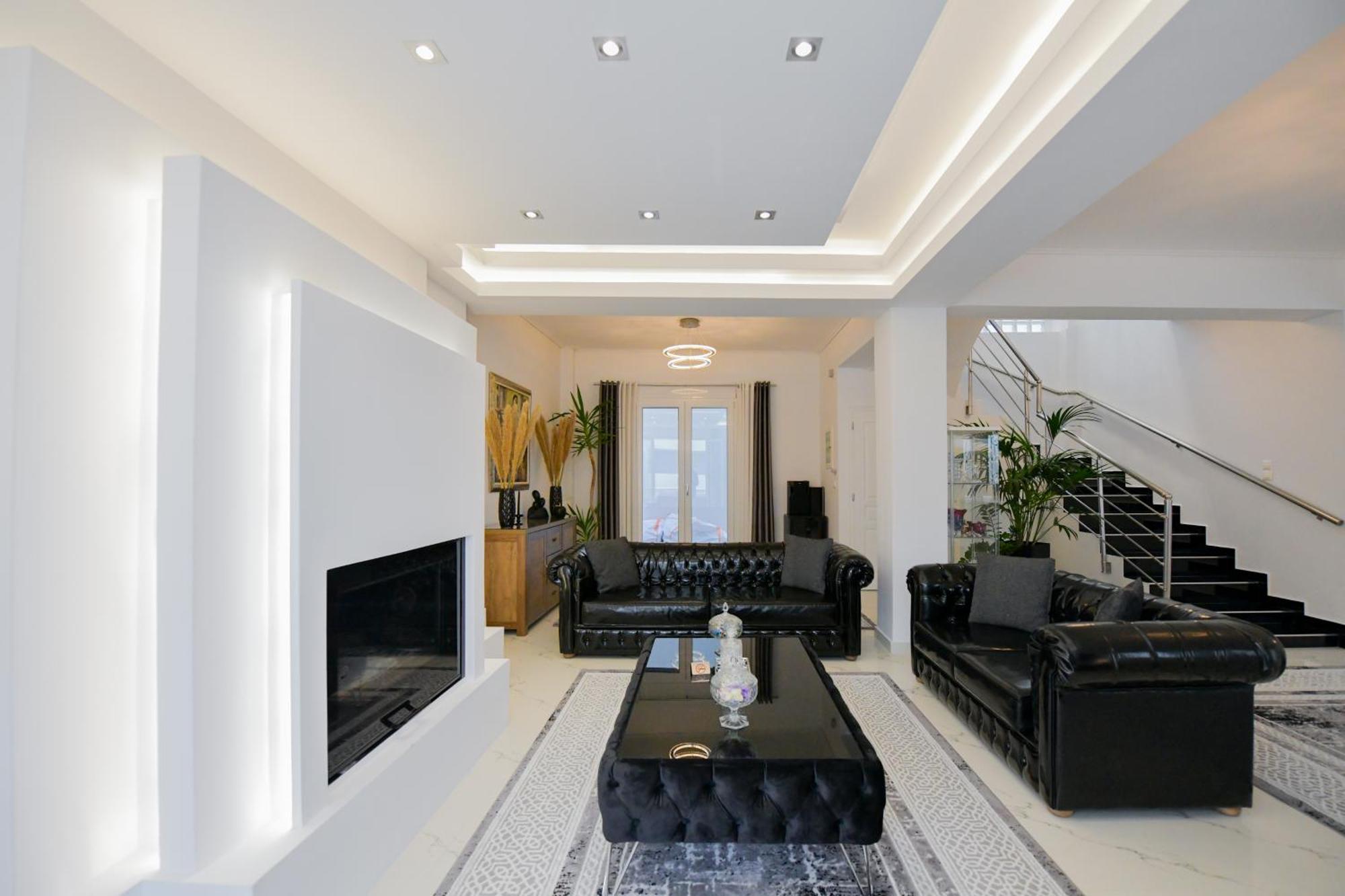Beach Blue Villa Corinth Экстерьер фото