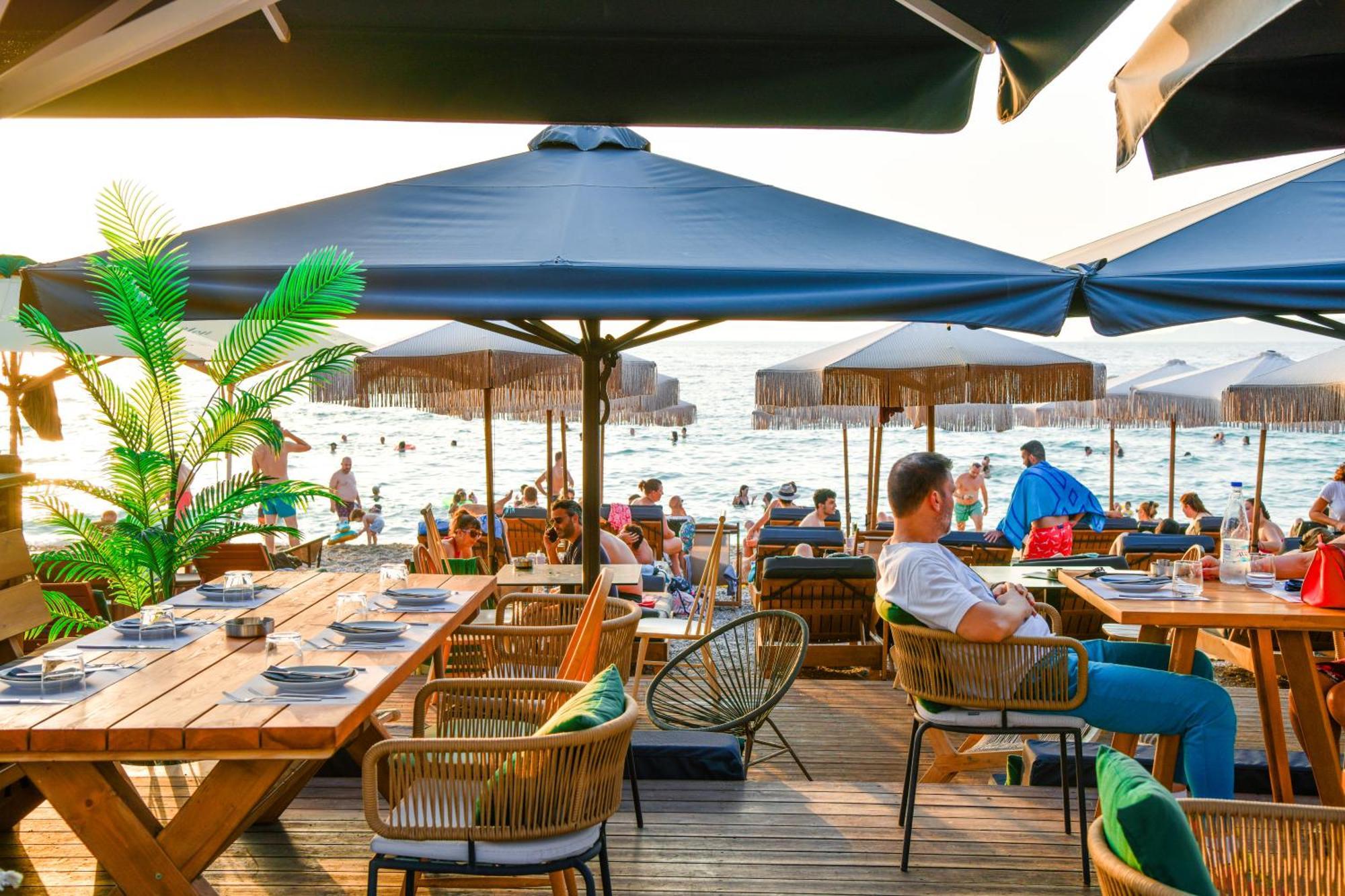 Beach Blue Villa Corinth Экстерьер фото