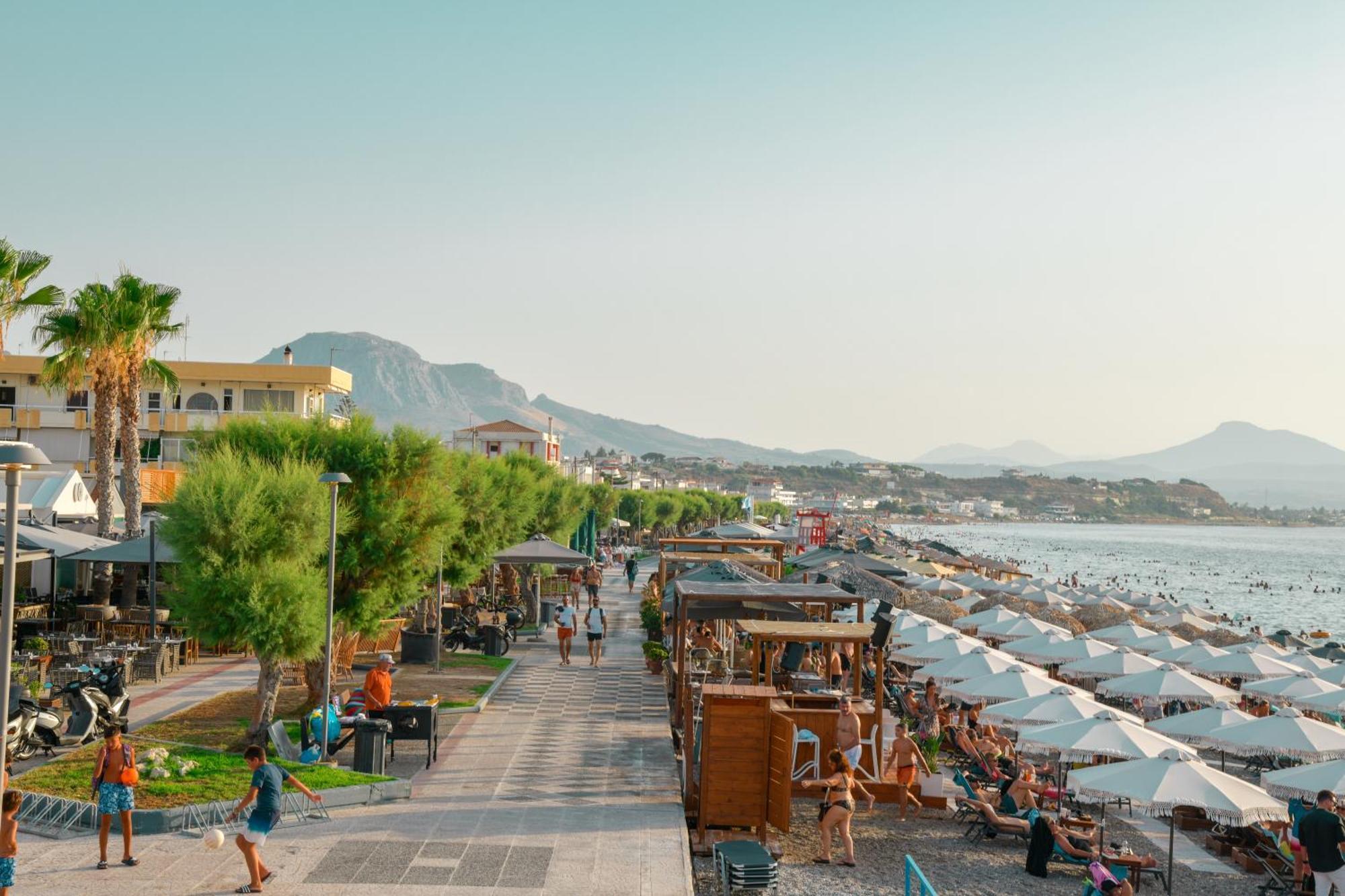 Beach Blue Villa Corinth Экстерьер фото